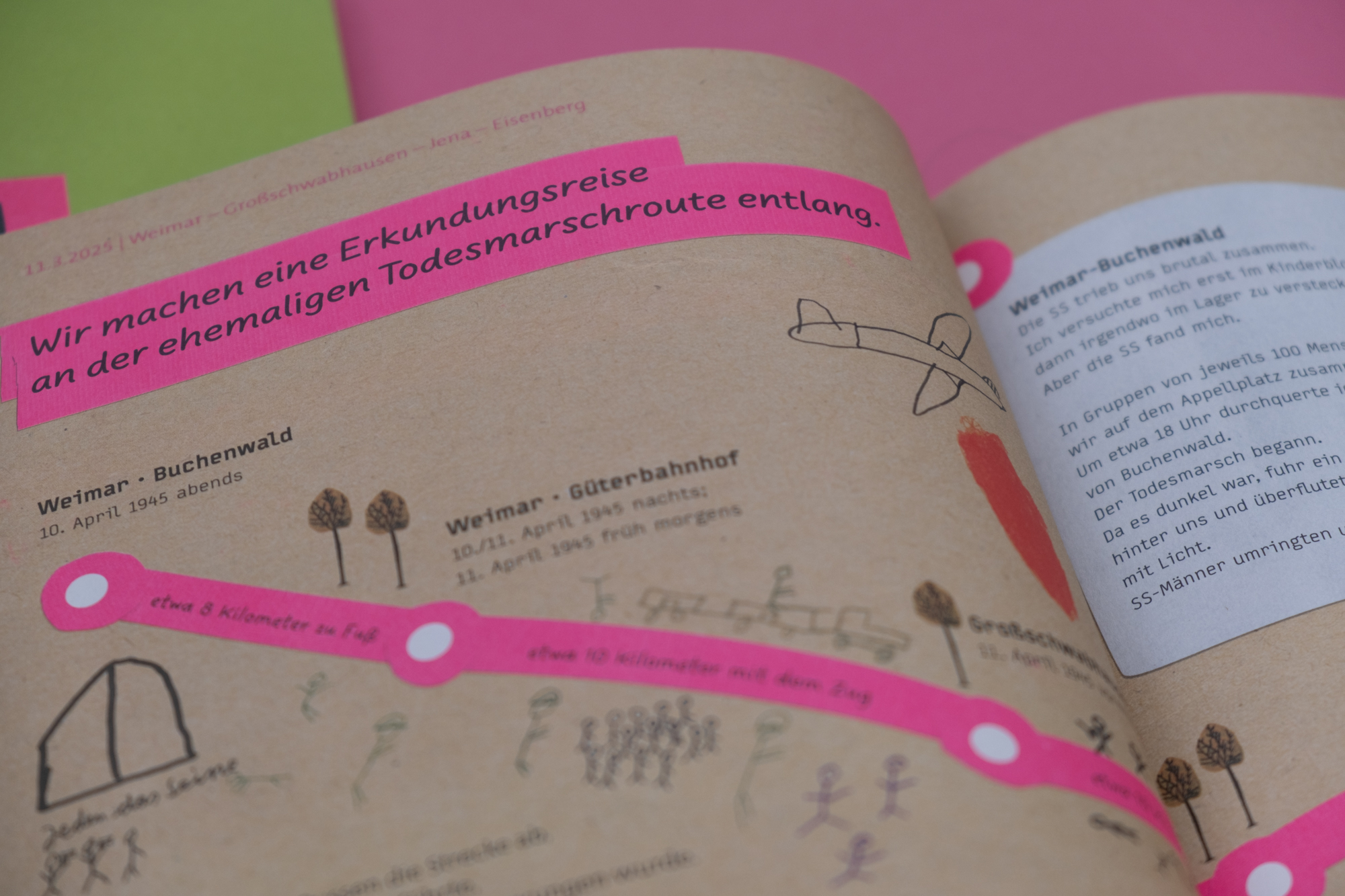 Nahaufnahme aus dem Buch ANDENKLICH.