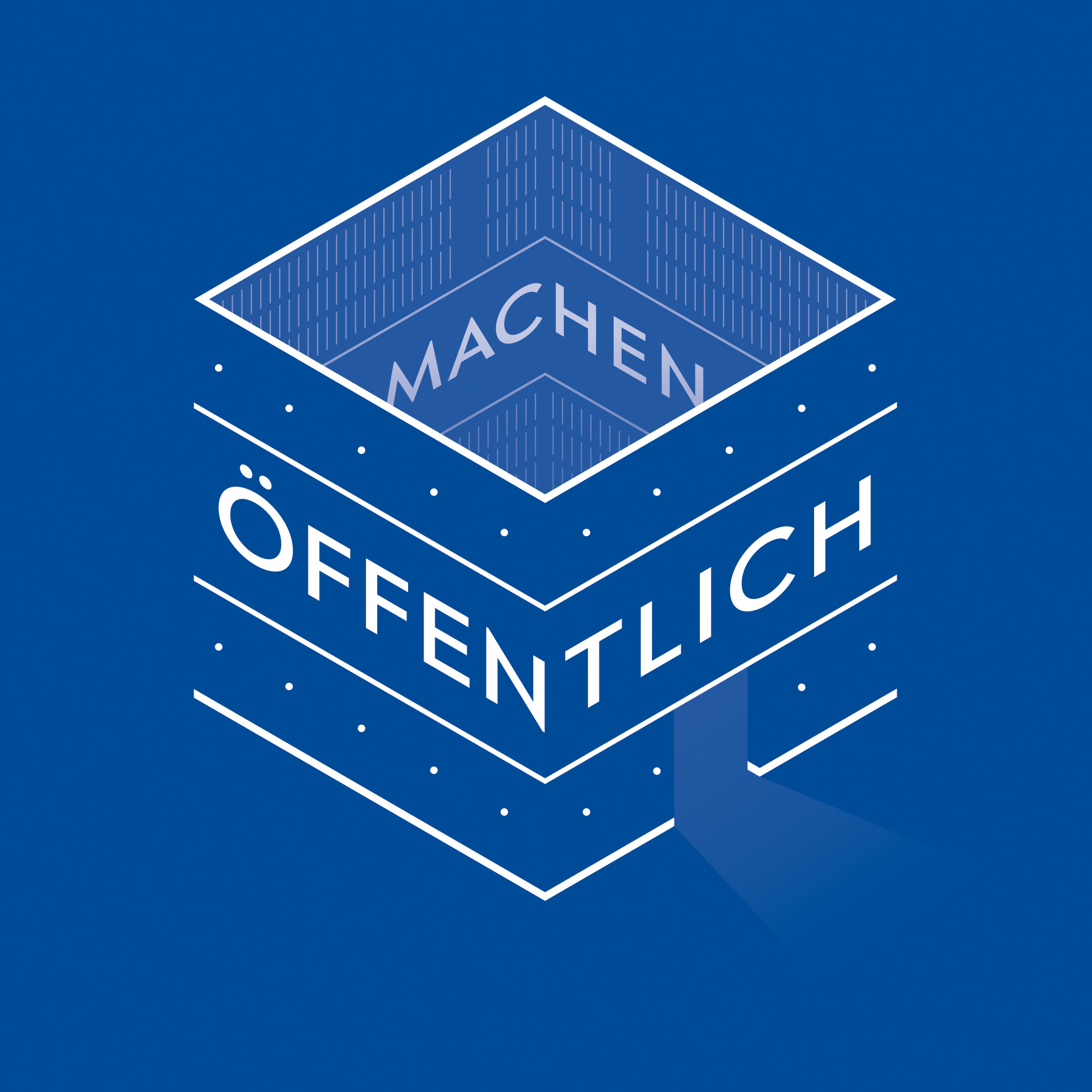 Titelmotiv / Marke für die Ausstellung "Öffentlich Machen – Das Abc der Herzogin Anna Amalia Bibliothek"